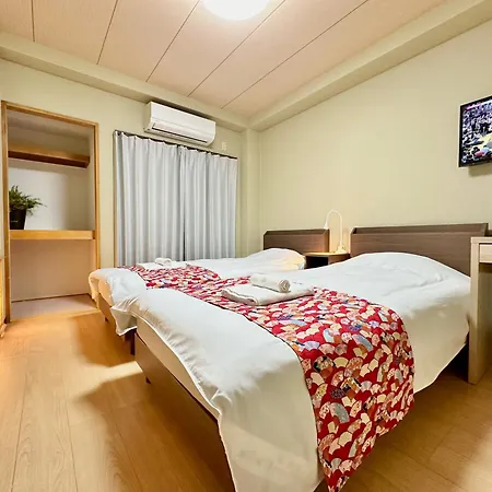 大阪103号室花園町駅と萩之茶屋駅各2分ベット2台専用バスルーム付きアクセス抜群公寓 外观 照片